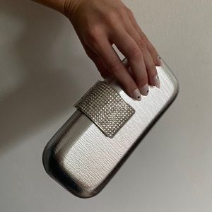 Vintage Metallic Evening Clutch